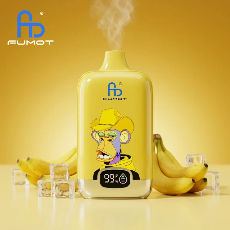 Fumot Digital Box 12000 - Banana Ice