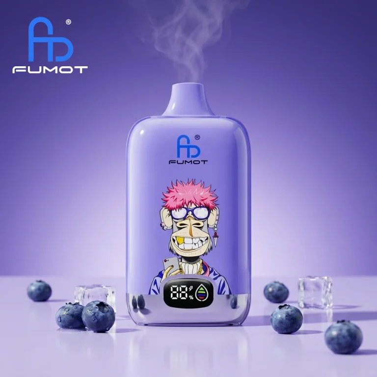 Fumot Digital Box 12000 - Blueberry On Ice
