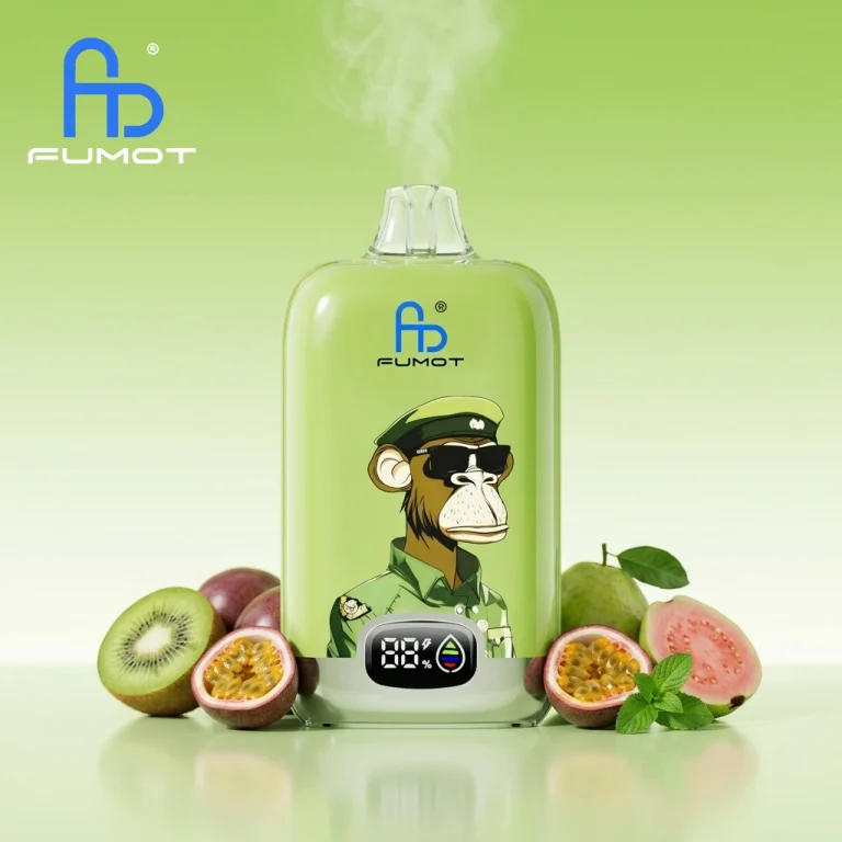 Fumot Digital Box 12000 - Kiwi Passion Fruit Guava