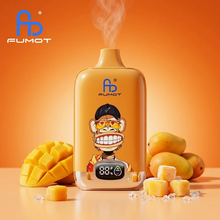 Fumot Digital Box 12000 - Mango On Ice