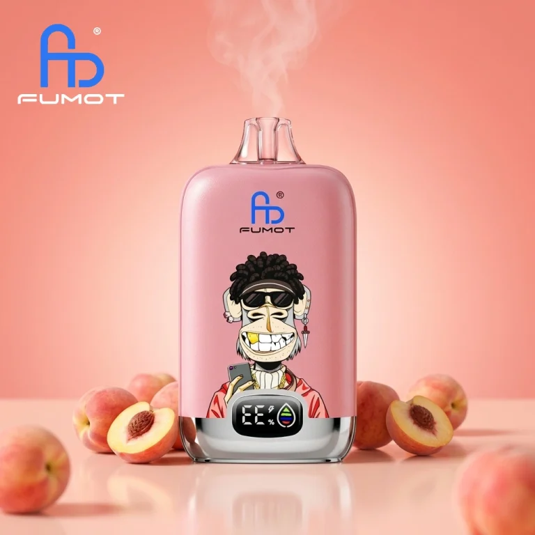 Fumot Digital Box 12000 - Peach Ice