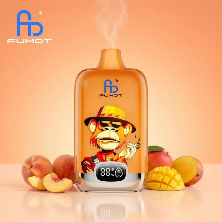 Fumot Digital Box 12000 - Peach Mango