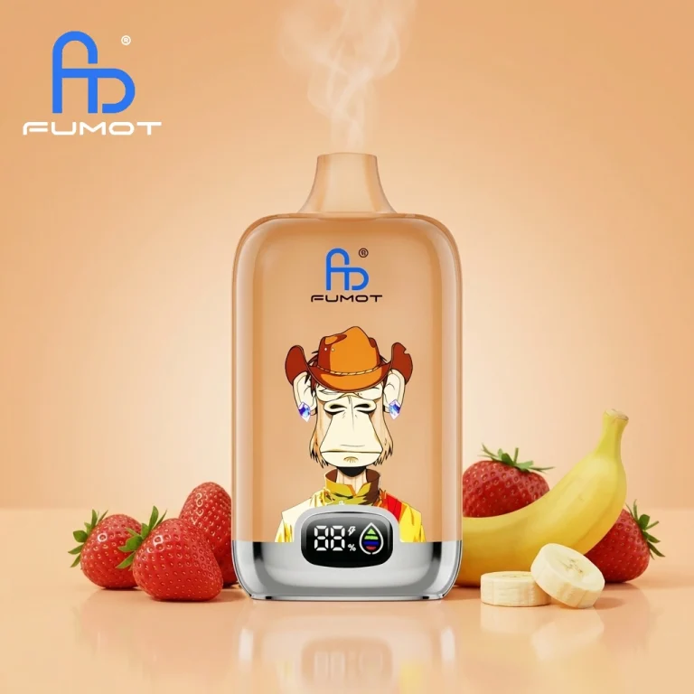 Fumot Digital Box 12000 - Strawberry Banana
