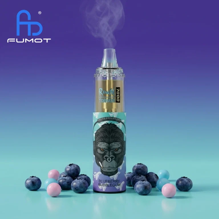 Fumot Tornado 7000 - Blueberry Bubblegum