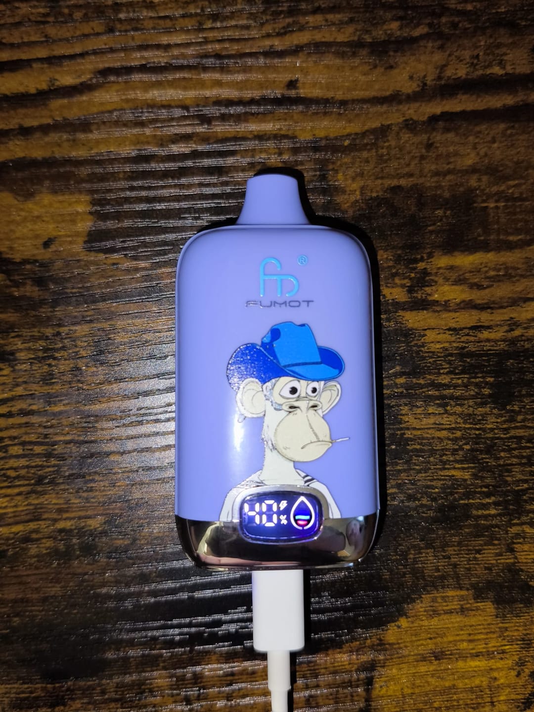 Fumot Digital Box 12000 - Blueberry On Ice photo review