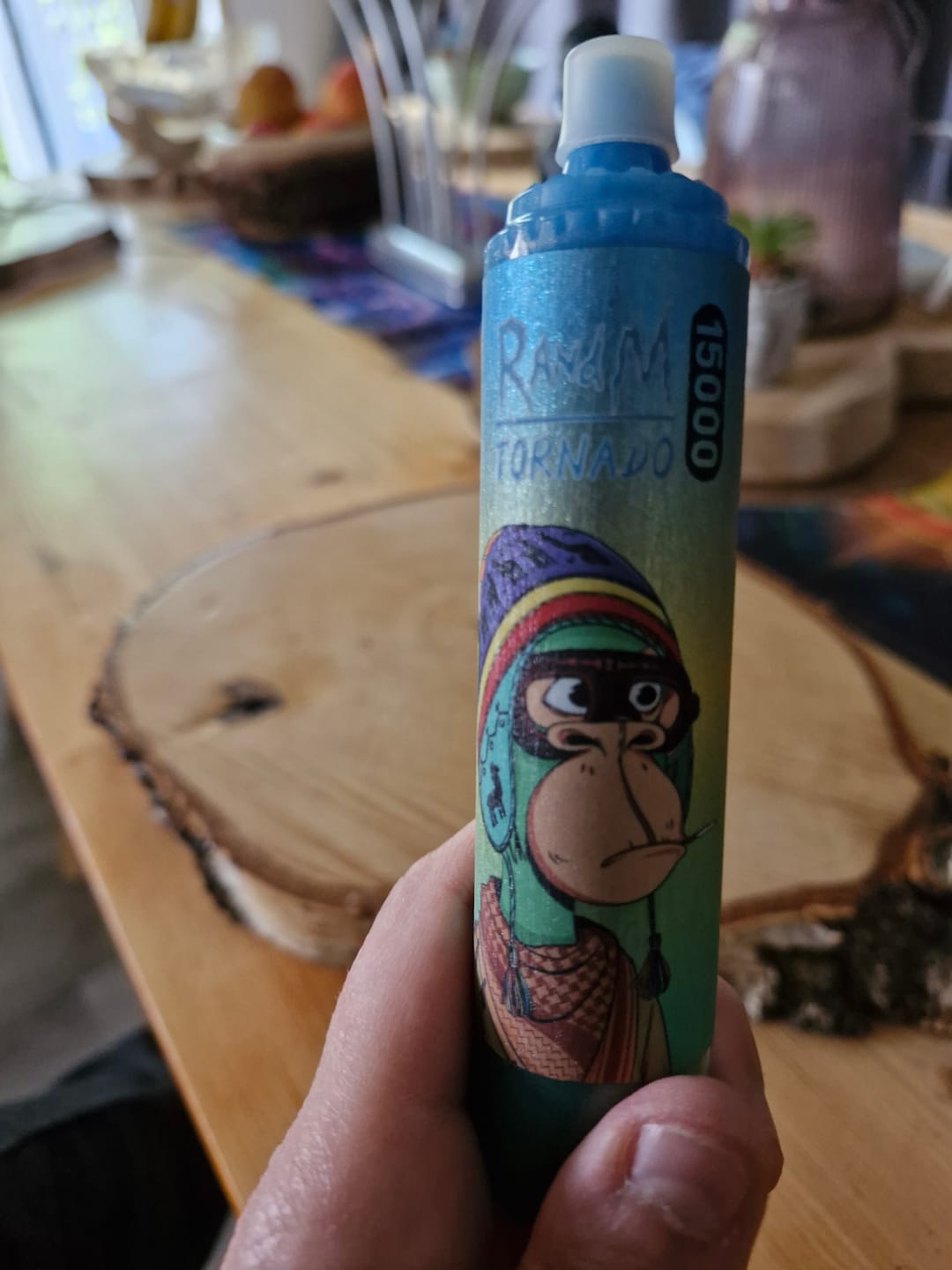 Fumot Tornado 15000 - Bluesour Raspberry photo review