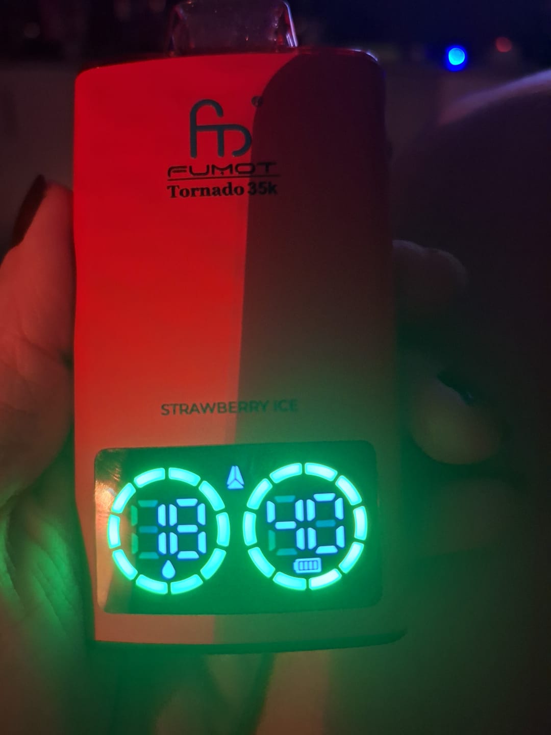 Fumot Tornado 35000 - Strawberry Ice photo review