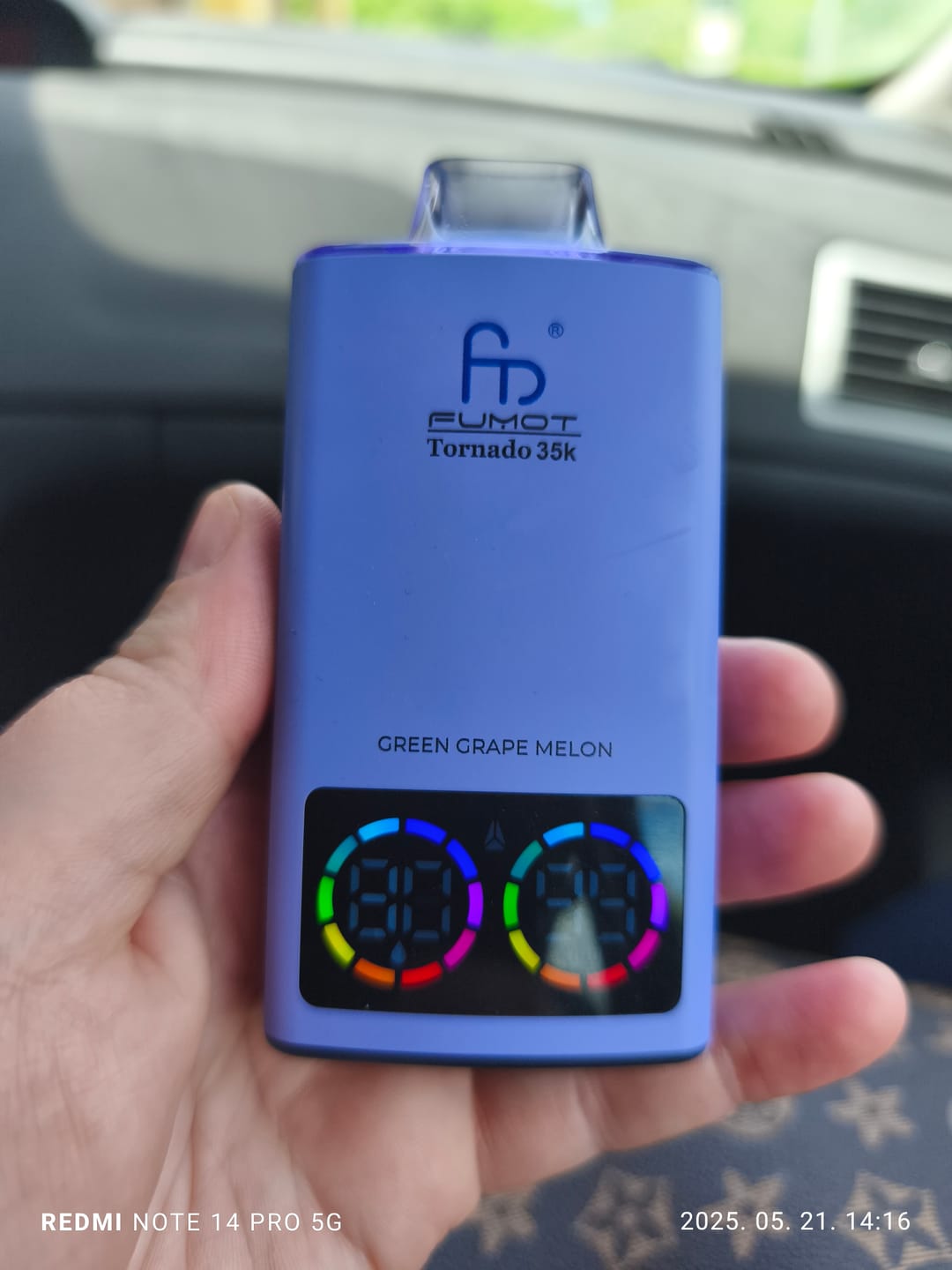 Fumot Tornado 35000 - Green Grape Melon photo review