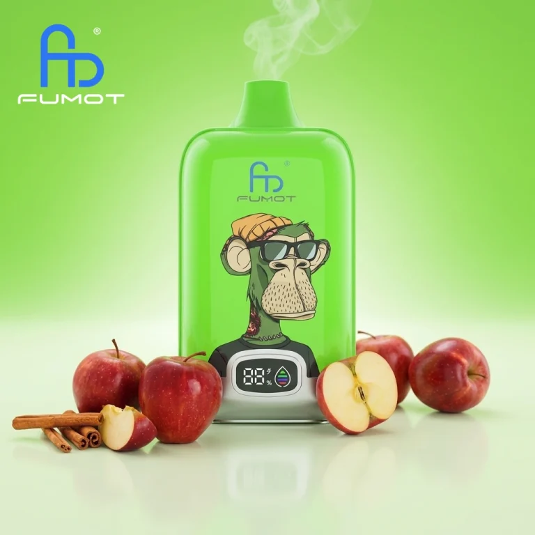 Fumot Digital Box 12000 - Apple Cinnamon