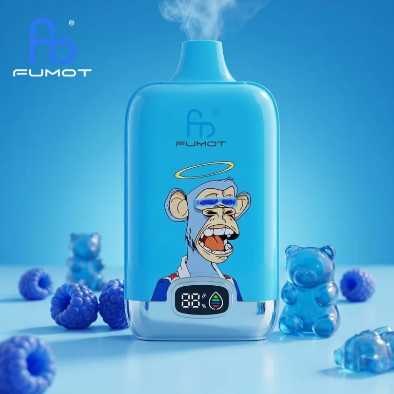 Fumot Digital Box 12000 - Blue Razz Gummy Bear