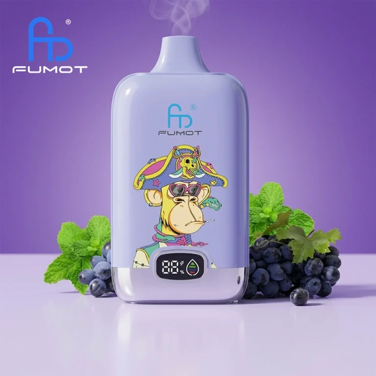 Fumot Digital Box 12000 - Grape Mint