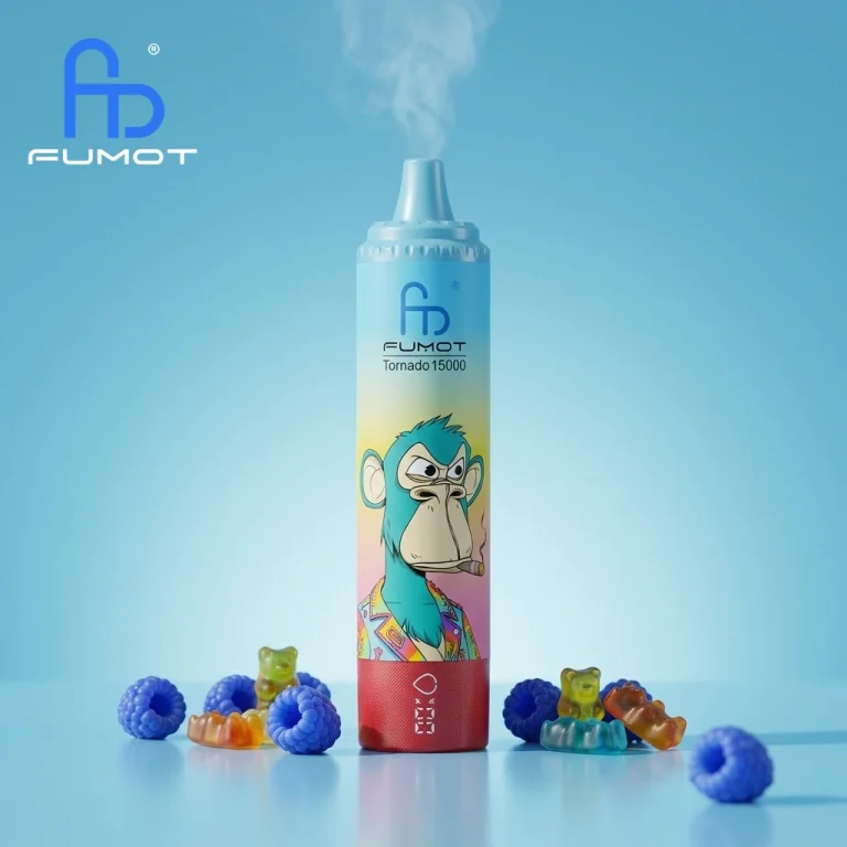 Fumot Tornado 15000 - Blue Razz Gummy Bear