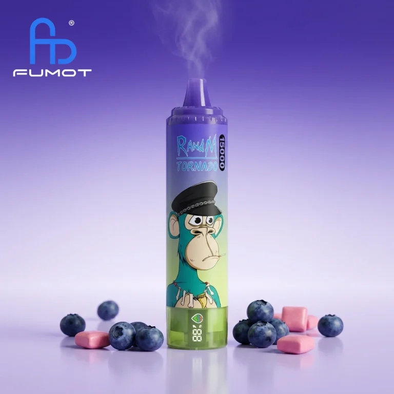 Fumot Tornado 15000 - Blueberry Bubblegum