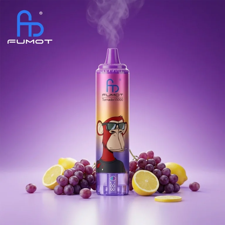 Fumot Tornado 15000 - Grape Lemon