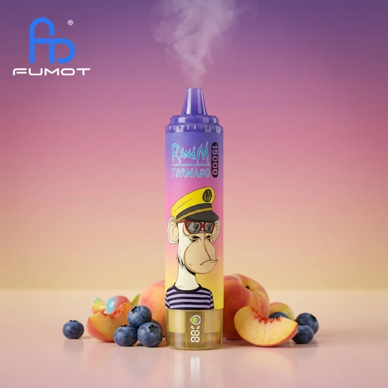 Fumot Tornado 15000 - Peach Blueberry Candy