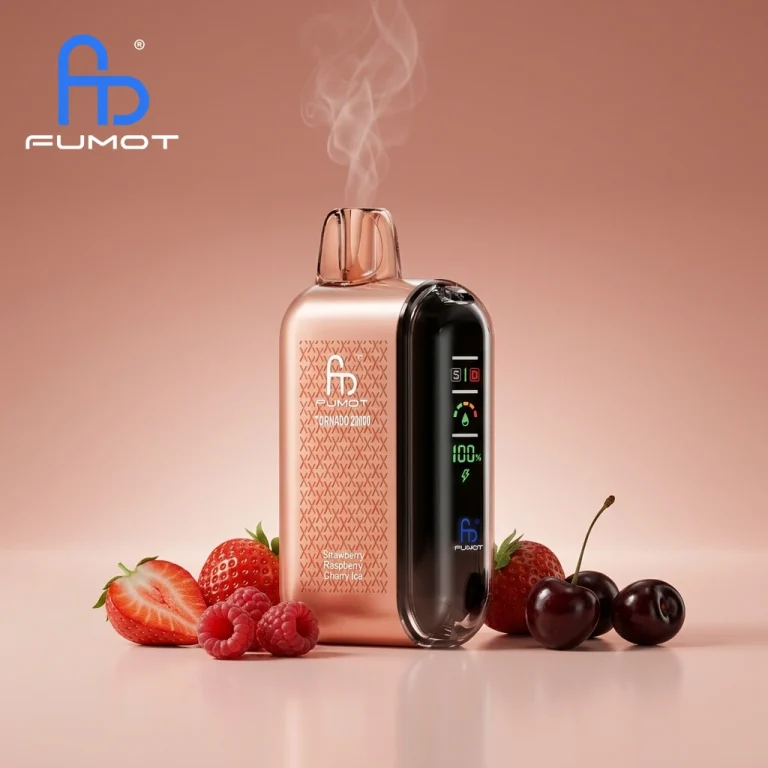 Fumot Tornado 20000 - Strawberry Raspberry Cherry Ice