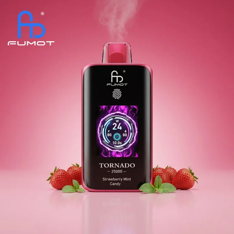 Fumot Tornado 25000 - Strawberry Mint Candy
