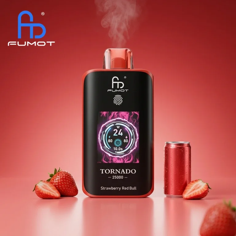 Fumot Tornado 25000 - Strawberry Red Bull