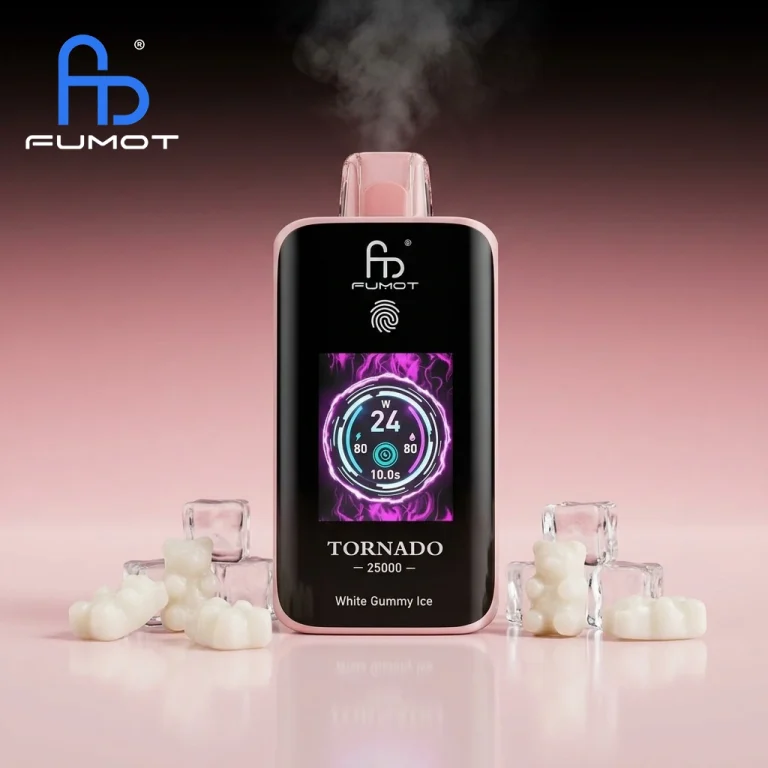 Fumot Tornado 25000 - White Gummy Ice