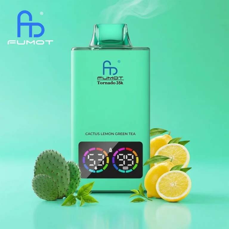 Fumot Tornado 35000 - Cactus Lemon Green Tea