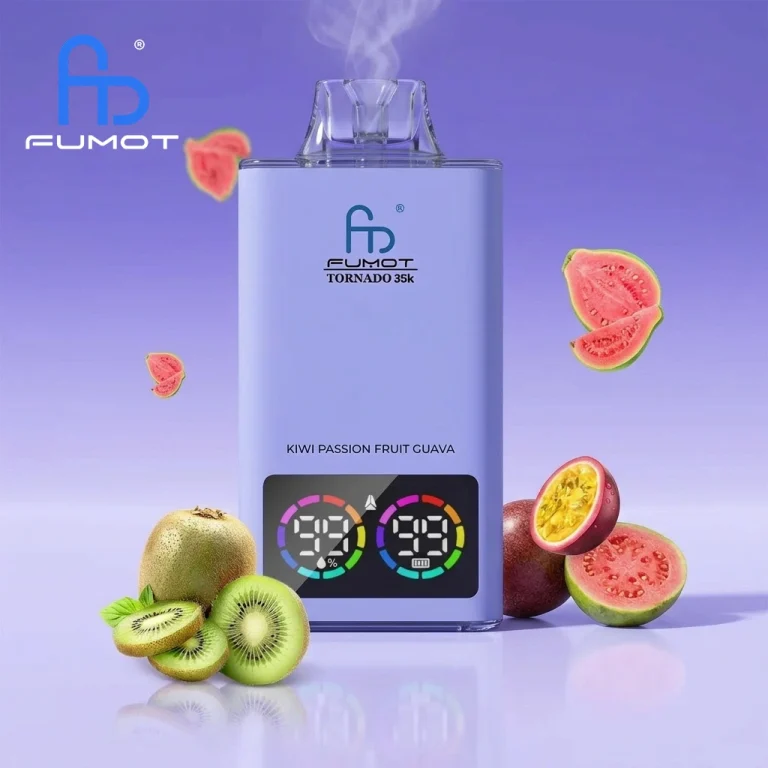 Fumot Tornado 35000 - Kiwi Passion Fruit Guava