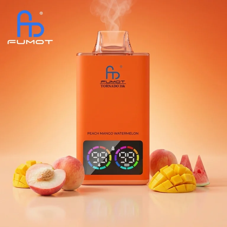 Fumot Tornado 35000 - Peach Mango Watermelon