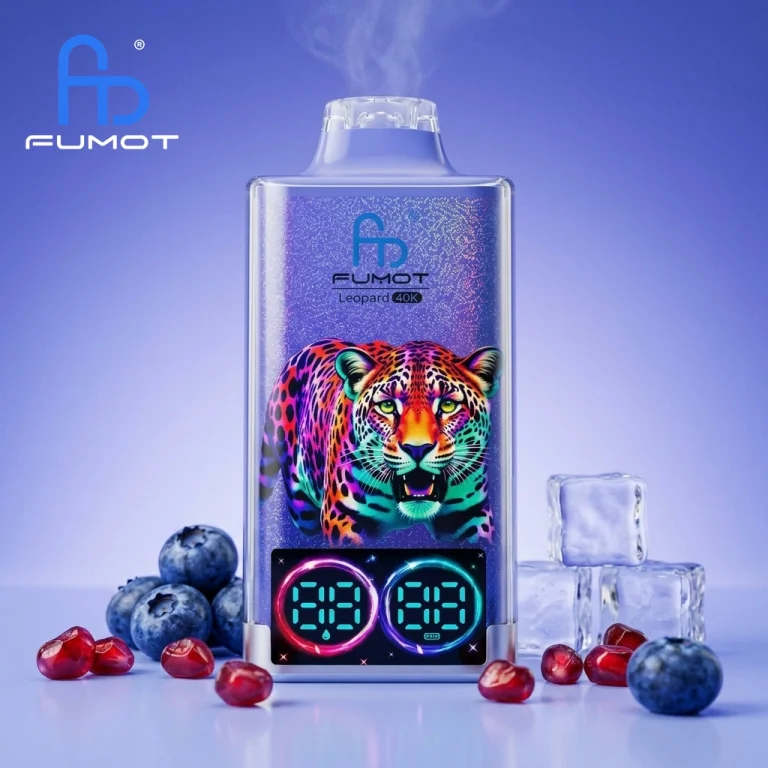 Fumot Leopard 40000 - Blueberry Pomegranate Ice