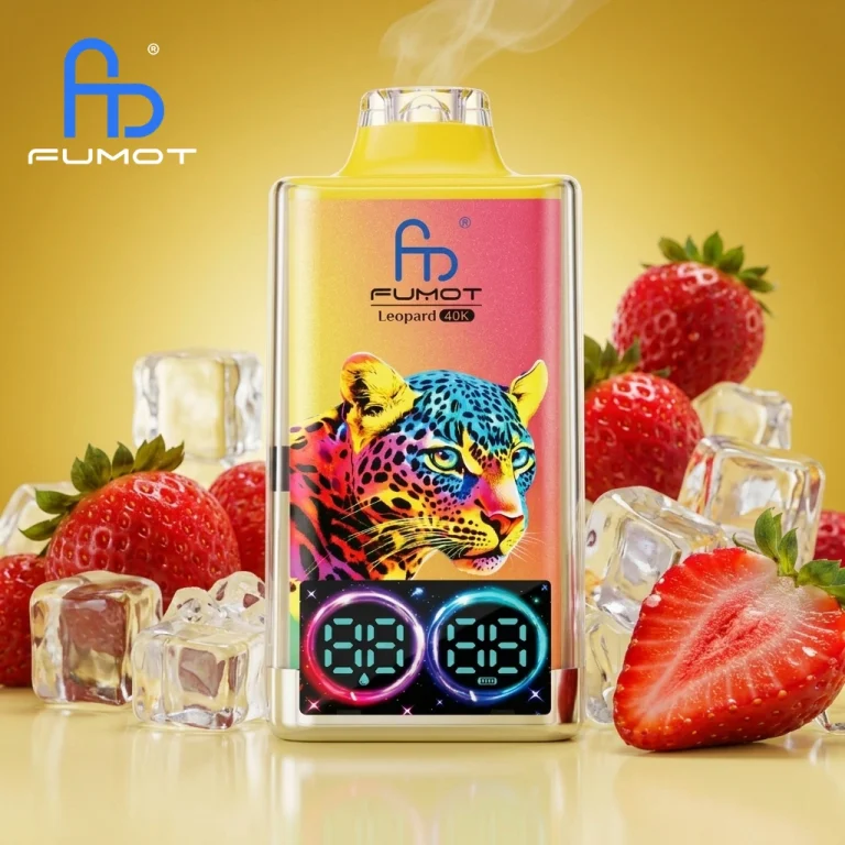 Fumot Leopard 40000 - Strawberry Ice