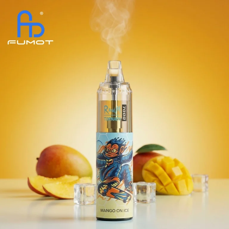 Fumot Tornado 7000 - Mango On Ice
