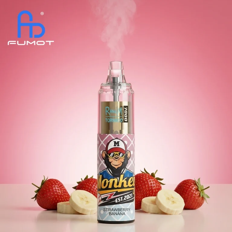 Fumot Tornado 7000 - Strawberry Banana