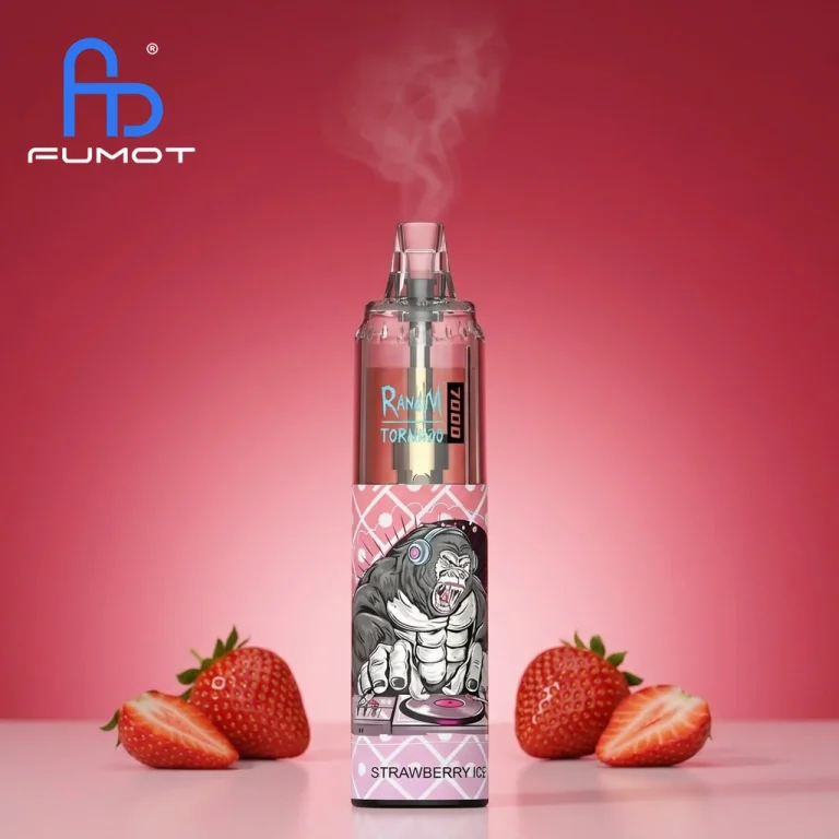 Fumot Tornado 7000 - Strawberry Ice