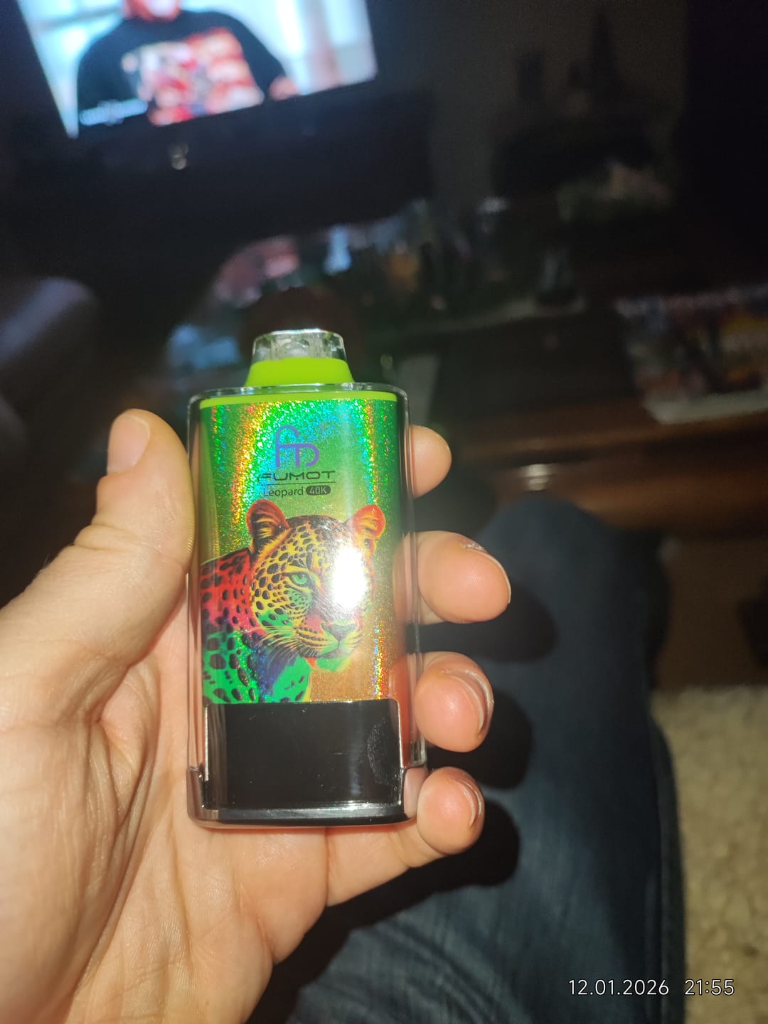 Fumot Leopard 40000 - Kiwi Passion Fruit Guava photo review