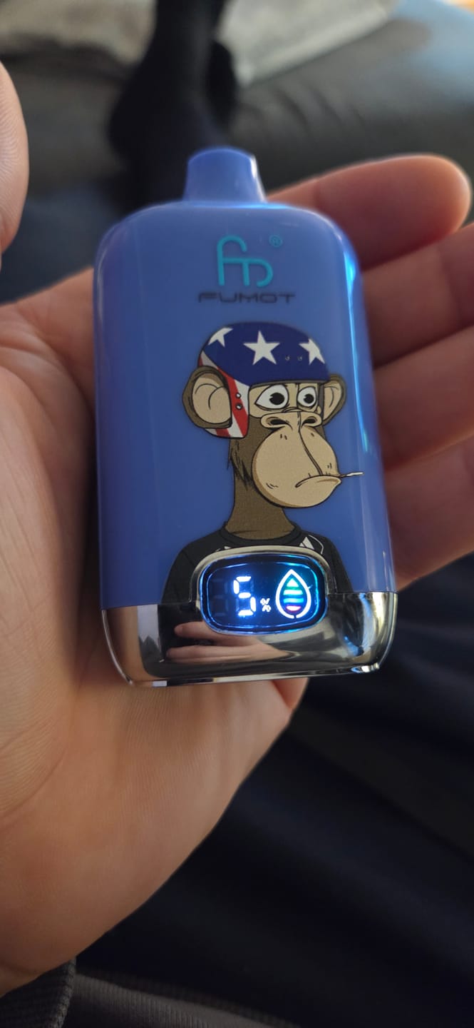 Fumot Digital Box 12000 - Blueberry Bubblegum photo review