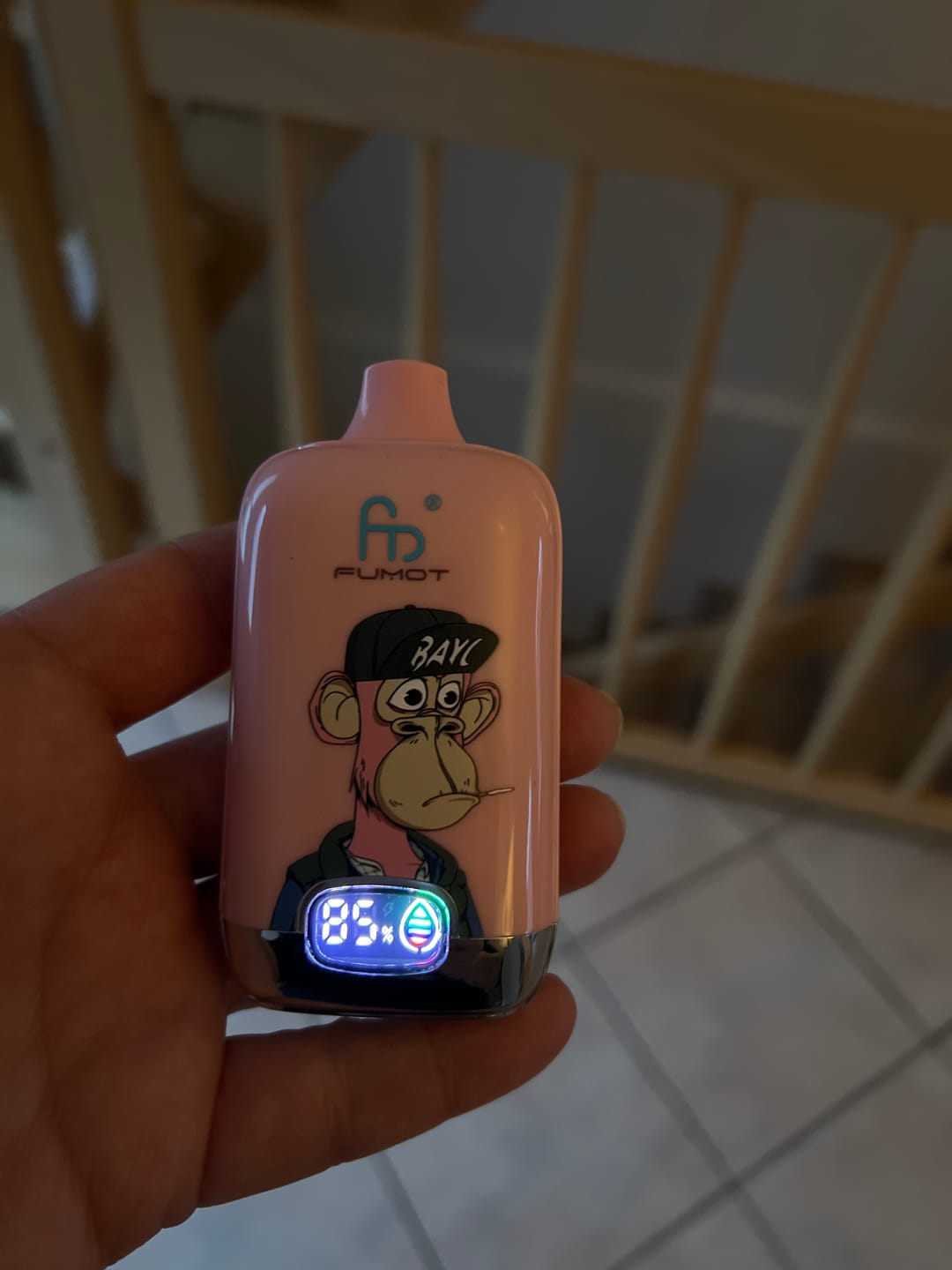 Fumot Digital Box 12000 - Peach Ice photo review