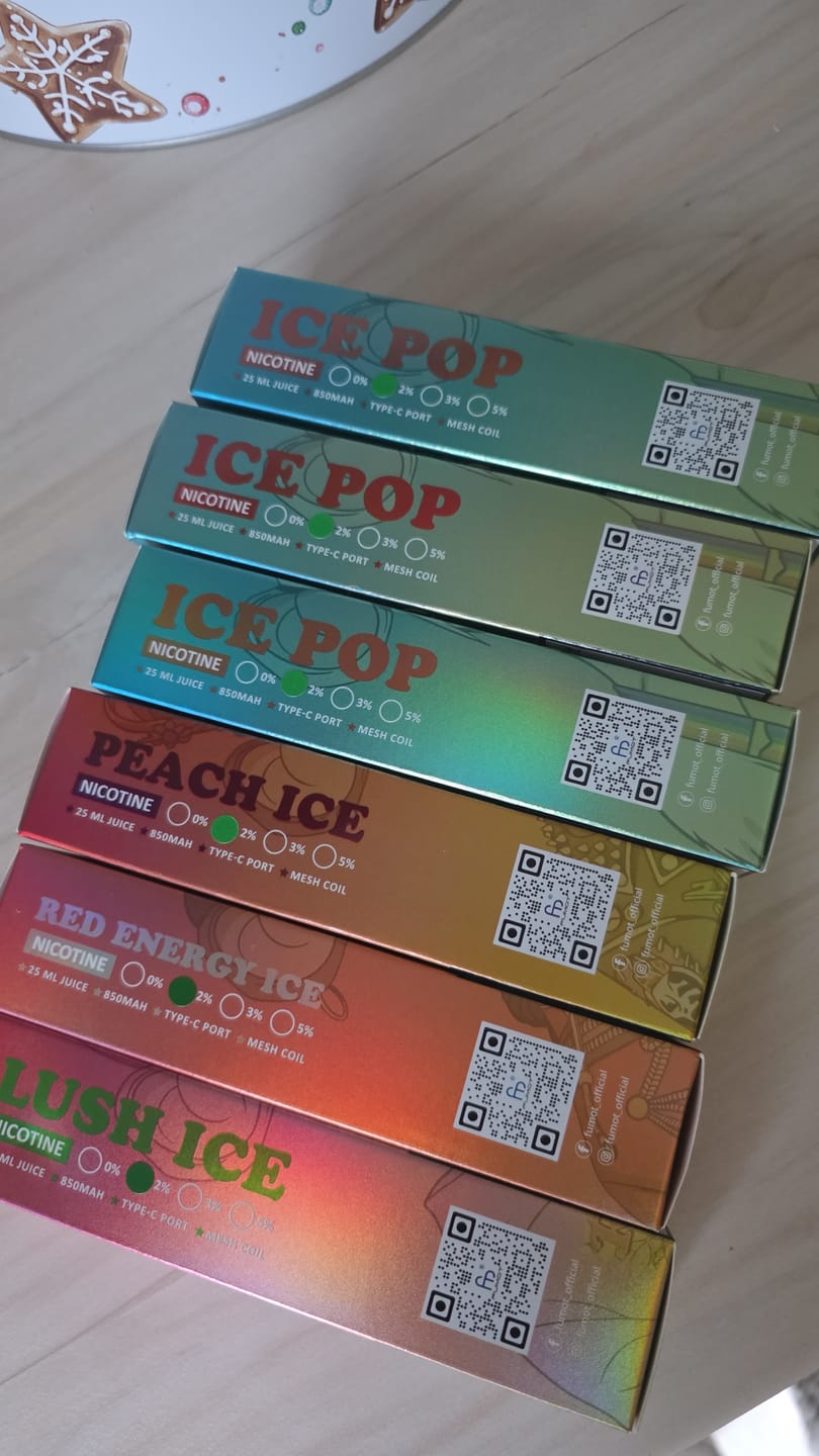 Fumot Tornado 15000 - Ice Pop photo review