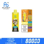 Fumot Eco 4in1 80K - Cola Lime & Cherry Cola & Dr Blue & Strawberry Grape 03
