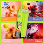 Fumot Eco 4in1 80K - Peach Ice & Mixed Berries& Lemon Peach Passionfruit & Black Ice Dragonfruit Strawberry 01