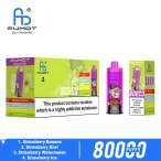 Fumot Eco 4in1 80K - Strawberry Banana & Strawberry Kiwi & Strawberry Watermelon & Strawberry Ice 04