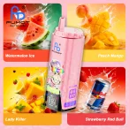 Fumot Eco 4in1 80K - Watermelon Ice & Peach Mango & Lady Killer & Strawberry Red Bull 01