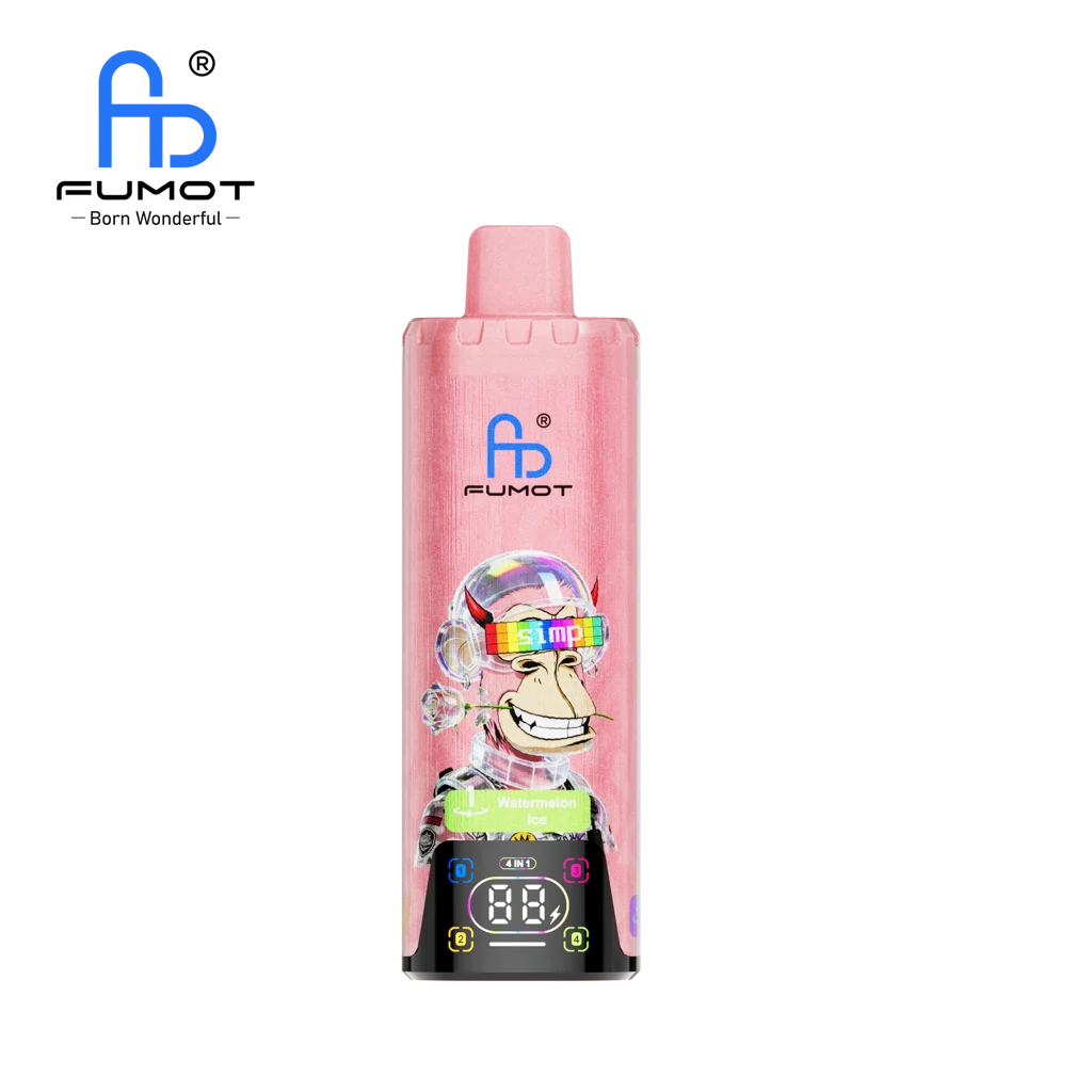 Fumot Eco 4in1 80K - Watermelon Ice & Peach Mango & Lady Killer & Strawberry Red Bull 02 Fumot Eco 4in1 80K - Watermelon Ice & Peach Mango & Lady Killer & Strawberry Red Bull 02
