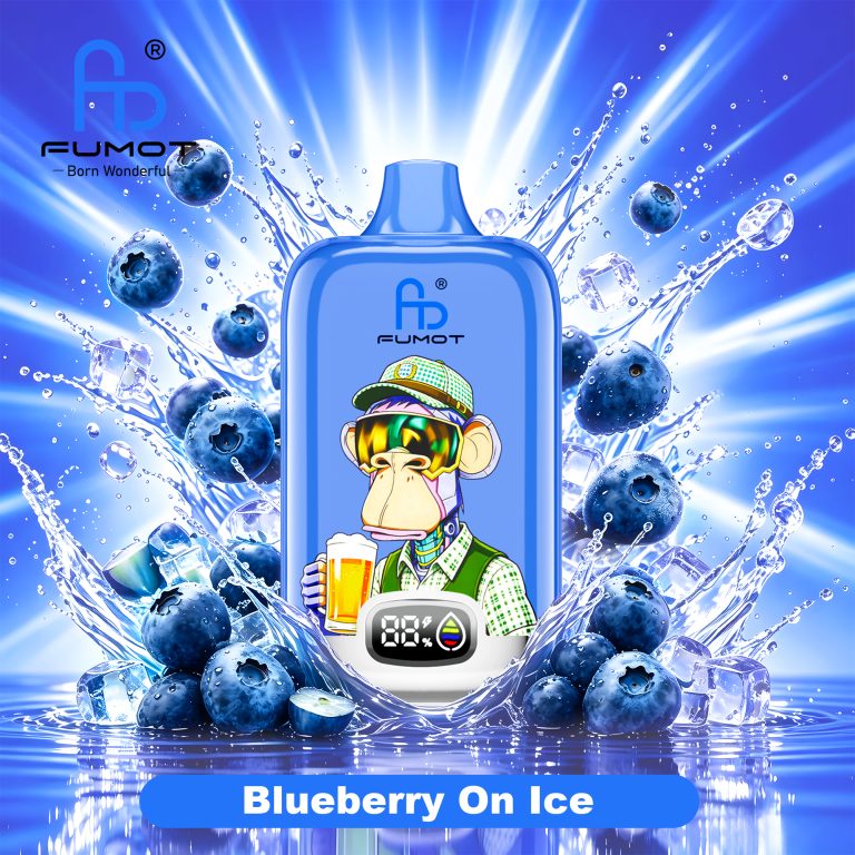 Fumot Digital Box 12000 - Blueberry On Ice