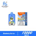 Fumot Digital Box 12000 Blueberry On Ice new 02