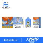 Fumot Digital Box 12000 Blueberry On Ice new 03