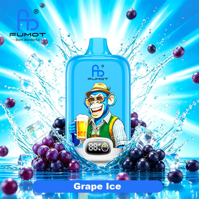 Fumot Digital Box 12000 - Grape Ice