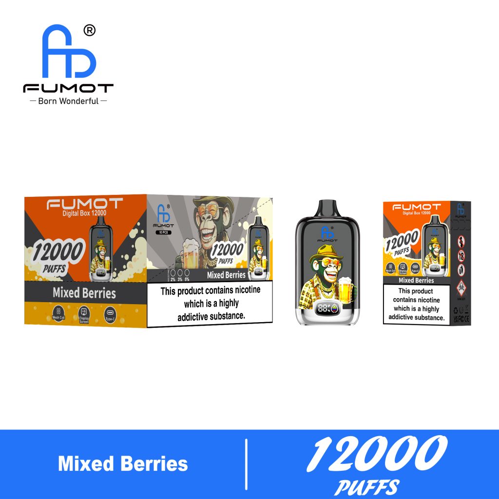 Fumot Digital Box 12000 Mixed Berries new 03 Fumot Digital Box 12000 Mixed Berries new 03