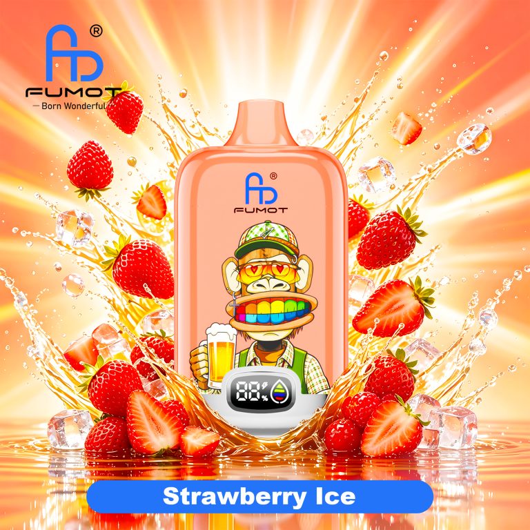 Fumot Digital Box 12000 - Strawberry Ice