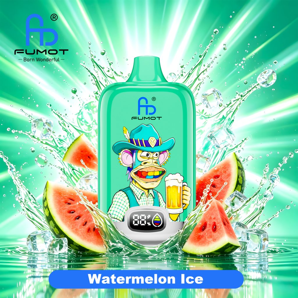 Fumot Digital Box 12000 Watermelon Ice new 01