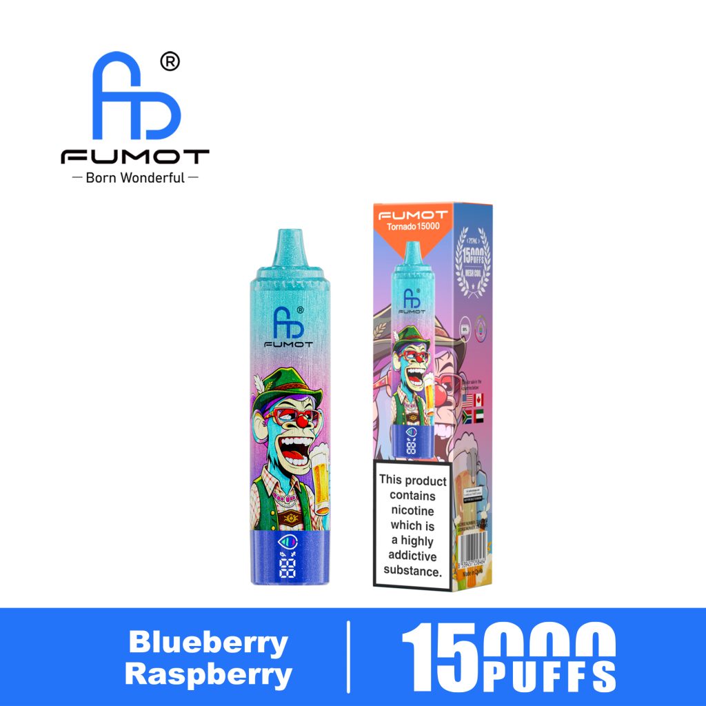 Fumot Tornado 15000 Blueberry Raspberry new 02 Fumot Tornado 15000 Blueberry Raspberry new 02