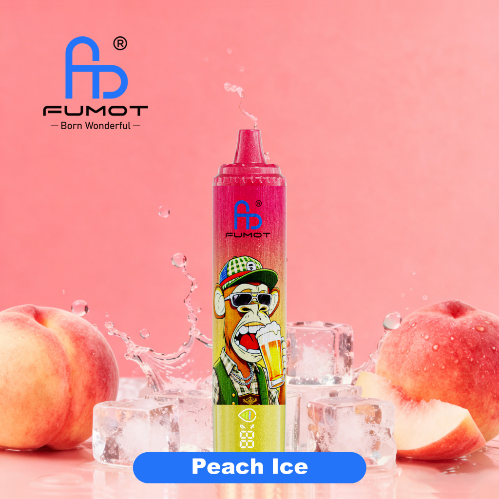 Fumot Tornado 15000 Peach Ice new 01